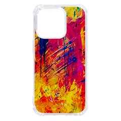 Abstract Design Calorful Iphone 14 Pro Tpu Uv Print Case