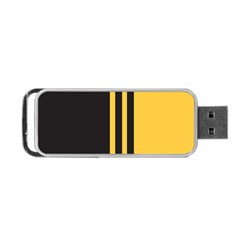 Abstract Design, Minimal, Abstract, Black, Desenho, Flat Portable Usb Flash (two Sides) by nateshop