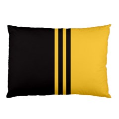 Abstract Design, Minimal, Abstract, Black, Desenho, Flat Pillow Case by nateshop