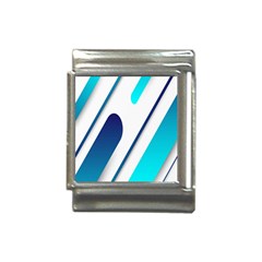 Abstract, Desenho, Flat, Google, Material Italian Charm (13mm) by nateshop