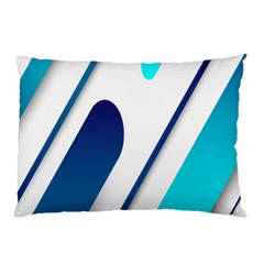 Abstract, Desenho, Flat, Google, Material Pillow Case by nateshop