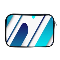 Abstract, Desenho, Flat, Google, Material Apple Macbook Pro 17  Zipper Case by nateshop