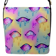 Ahegao, Anime, Pink Flap Closure Messenger Bag (s) by nateshop