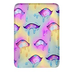 Ahegao, Anime, Pink Rectangular Glass Fridge Magnet (4 Pack) by nateshop