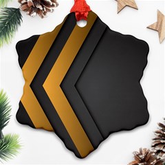 Black Gold Background, Golden Lines Background, Black Ornament (snowflake)