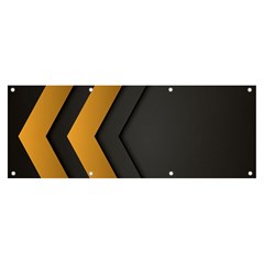 Black Gold Background, Golden Lines Background, Black Banner And Sign 8  X 3 