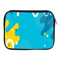 Blue Yellow Abstraction, Creative Backgroun Apple Ipad 2/3/4 Zipper Cases by nateshop