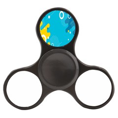 Blue Yellow Abstraction, Creative Backgroun Finger Spinner by nateshop