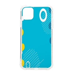 Blue Yellow Abstraction, Creative Backgroun Iphone 11 Tpu Uv Print Case by nateshop