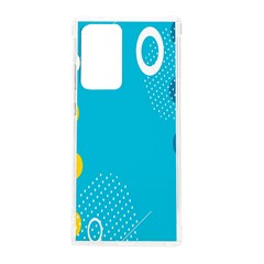 Blue Yellow Abstraction, Creative Backgroun Samsung Galaxy Note 20 Ultra Tpu Uv Case by nateshop