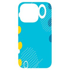 Blue Yellow Abstraction, Creative Backgroun Iphone 14 Pro Black Uv Print Case by nateshop