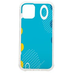 Blue Yellow Abstraction, Creative Backgroun Iphone 12 Mini Tpu Uv Print Case	