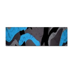 Blue, Abstract, Black, Desenho, Grey Shapes, Texture Sticker Bumper (100 Pack)