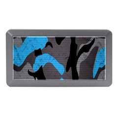 Blue, Abstract, Black, Desenho, Grey Shapes, Texture Memory Card Reader (mini) by nateshop