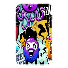 Cartoon Graffiti, Art, Black, Colorful, Wallpaper Memory Card Reader (rectangular) by nateshop