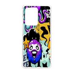 Cartoon Graffiti, Art, Black, Colorful, Wallpaper Samsung Galaxy S20 Ultra 6 9 Inch Tpu Uv Case