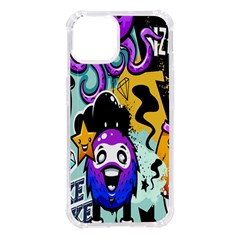 Cartoon Graffiti, Art, Black, Colorful, Wallpaper Iphone 14 Tpu Uv Print Case by nateshop