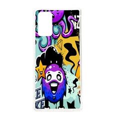 Cartoon Graffiti, Art, Black, Colorful, Wallpaper Samsung Galaxy Note 20 Tpu Uv Case by nateshop