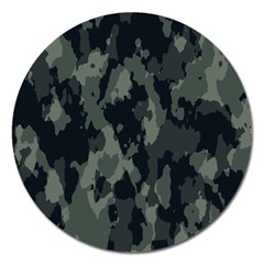 Comouflage,army Magnet 5  (round) by nateshop