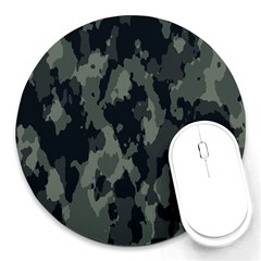 Comouflage,army Round Mousepad by nateshop