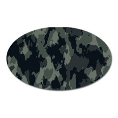 Comouflage,army Oval Magnet by nateshop