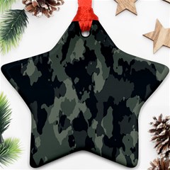 Comouflage,army Star Ornament (two Sides) by nateshop