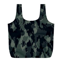 Comouflage,army Full Print Recycle Bag (l) by nateshop