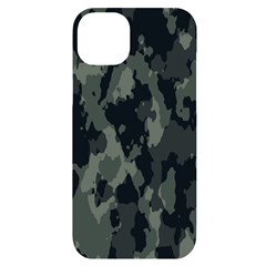 Comouflage,army Iphone 14 Plus Black Uv Print Case by nateshop