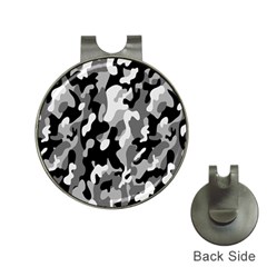 Dark Camouflage, Military Camouflage, Dark Backgrounds Hat Clips With Golf Markers by nateshop