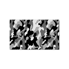 Dark Camouflage, Military Camouflage, Dark Backgrounds Sticker (rectangular) by nateshop