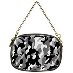 Dark Camouflage, Military Camouflage, Dark Backgrounds Chain Purse (Two Sides) Front