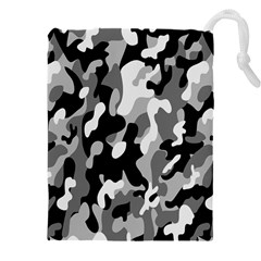 Dark Camouflage, Military Camouflage, Dark Backgrounds Drawstring Pouch (4xl) by nateshop