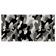 Dark Camouflage, Military Camouflage, Dark Backgrounds Banner And Sign 4  X 2  by nateshop