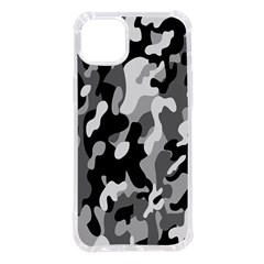 Dark Camouflage, Military Camouflage, Dark Backgrounds Iphone 14 Plus Tpu Uv Print Case by nateshop