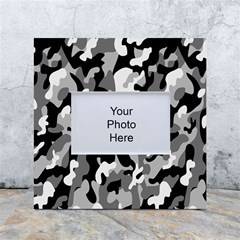 Dark Camouflage, Military Camouflage, Dark Backgrounds White Box Photo Frame 4  X 6  by nateshop