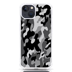 Dark Camouflage, Military Camouflage, Dark Backgrounds Iphone 13 Tpu Uv Print Case by nateshop