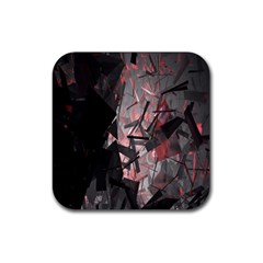 Dark, Abstract, Color, Desenho, Hd Phone Wallpaper Rubber Coaster (square) by nateshop