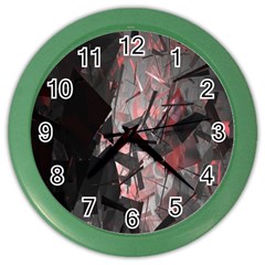 Dark, Abstract, Color, Desenho, Hd Phone Wallpaper Color Wall Clock by nateshop