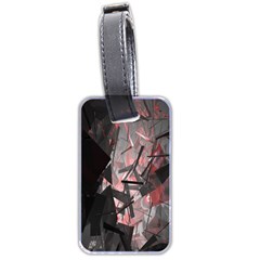 Dark, Abstract, Color, Desenho, Hd Phone Wallpaper Luggage Tag (two Sides) by nateshop