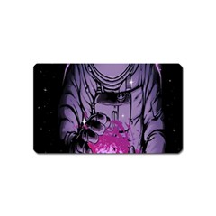 Fingerprint Astro, Amoled, Astronaut, Black, Dark, Oled Magnet (name Card) by nateshop