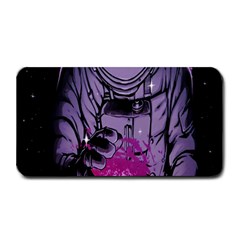 Fingerprint Astro, Amoled, Astronaut, Black, Dark, Oled Medium Bar Mat by nateshop