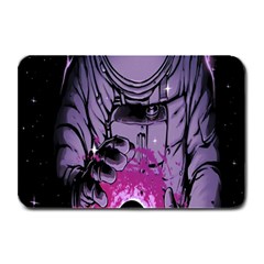 Fingerprint Astro, Amoled, Astronaut, Black, Dark, Oled Plate Mats by nateshop