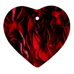 Followers,maroon,rose,roses Ornament (heart)