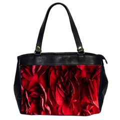 Followers,maroon,rose,roses Oversize Office Handbag (2 Sides) by nateshop