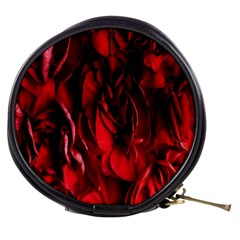 Followers,maroon,rose,roses Mini Makeup Bag