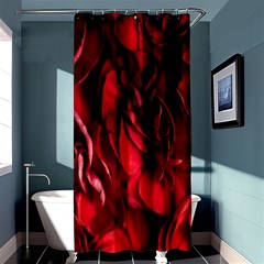 Followers,maroon,rose,roses Shower Curtain 36  X 72  (stall)  by nateshop