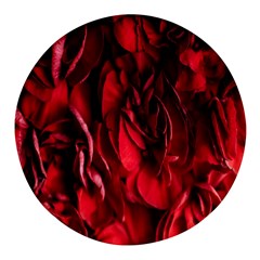 Followers,maroon,rose,roses Round Glass Fridge Magnet (4 Pack) by nateshop