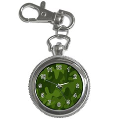 Green Camouflage, Camouflage Backgrounds, Green Fabric Key Chain Watches by nateshop