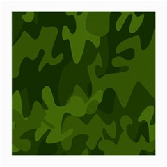 Green Camouflage, Camouflage Backgrounds, Green Fabric Medium Glasses Cloth by nateshop