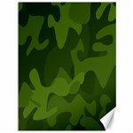 Green Camouflage, Camouflage Backgrounds, Green Fabric Canvas 36  x 48  35.26 x46.15  Canvas - 1